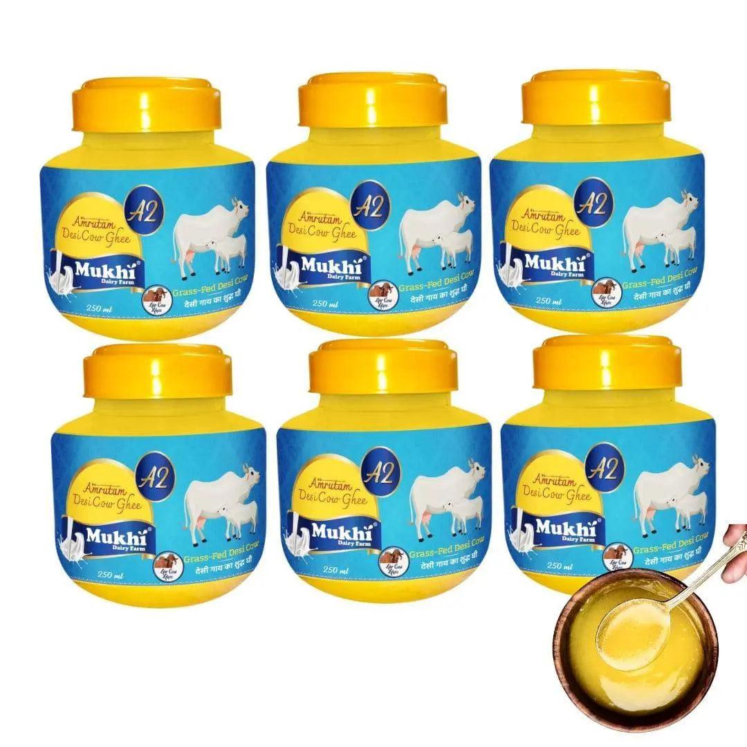 amrutam-a2-desi-gir-cow-bilona-ghee-250-lml-combo offer