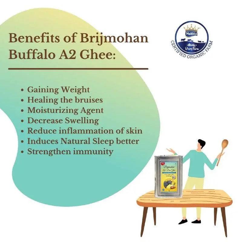 benefits of brijmohan-buffalo-a2-desi-ghee