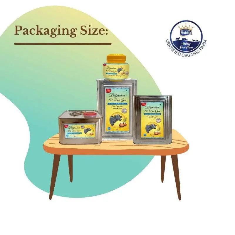 brijmohan-buffalo-a2-desi-ghee - packages