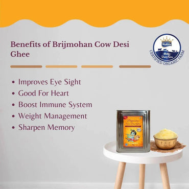 Benefits of brijmohan-cow-desi-ghee