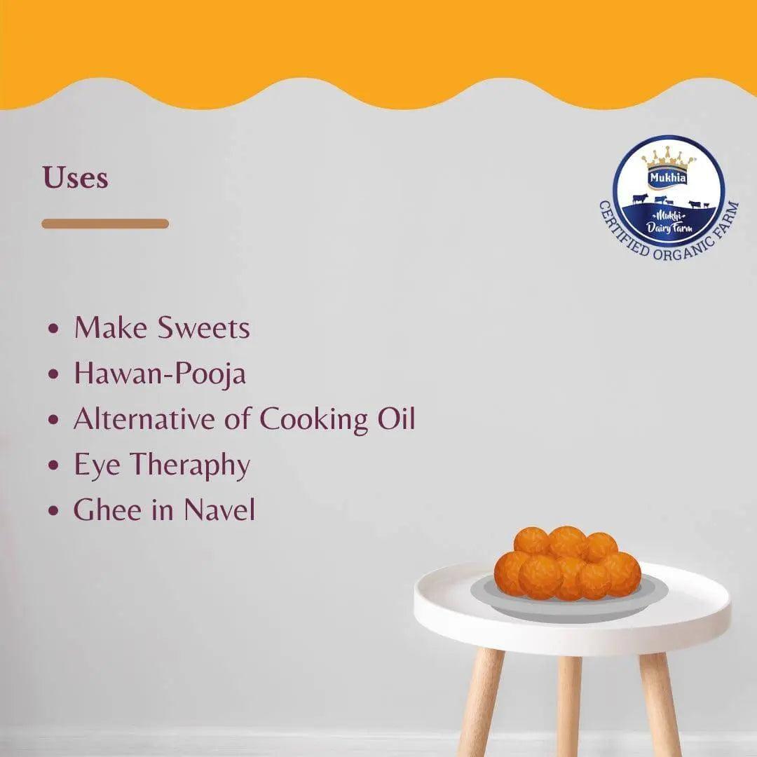 uses of brijmohan-cow-desi-ghee-5kg