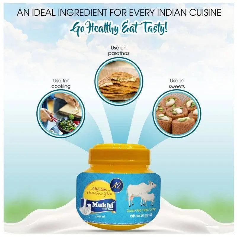 Mukhia ghee is ingredient for indian cuisine