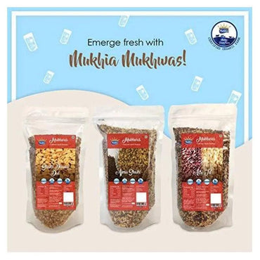 Mukhia Ajma Shahi Mouth Freshener Pouch 250gm - Mukhi Dairy Farm