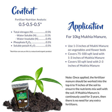 application of mukhia-all-purpose-cow-dung-manure-100-natural-organic-compost-plant-nutrient