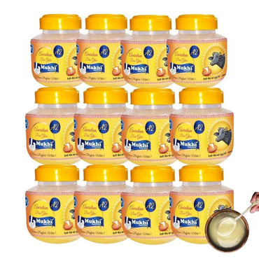 Mukhia Amrutam A2 Buffalo Desi Bilona Ghee 250 ml - Mukhi Dairy Farm