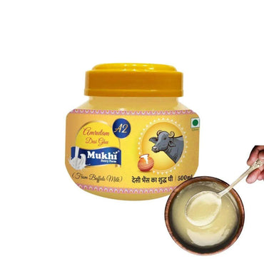 mukhia-amrutam-a2-buffalo-desi-bilona-ghee-500ml