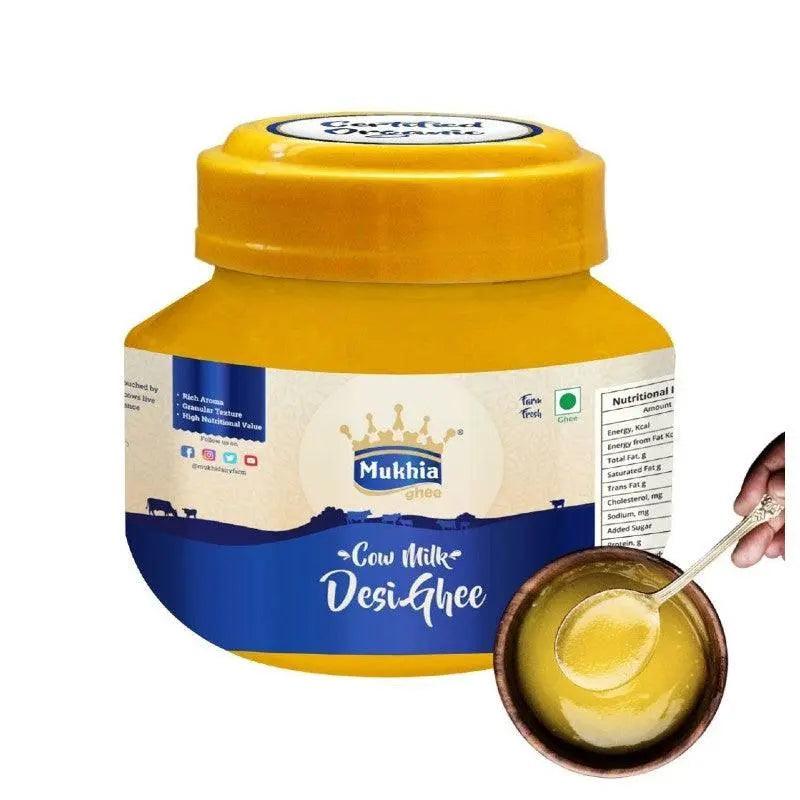 Mukhia Organic A2 cow Desi ghee - 500 ml
