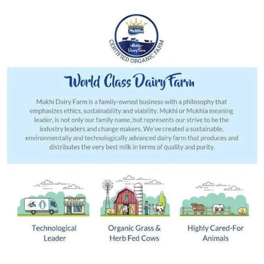 Mukhia Honey Pack of 2 + Mukhia Ghee 500ml Pack of 2+ Mukhwas Ajma Shahi Pack of 2 with free Honey Stick - Mukhi Dairy Farm