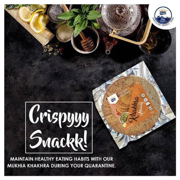 Mukhia Khakhra Combo Offer (Pack of 4) with Free Container - Mukhi Dairy Farm