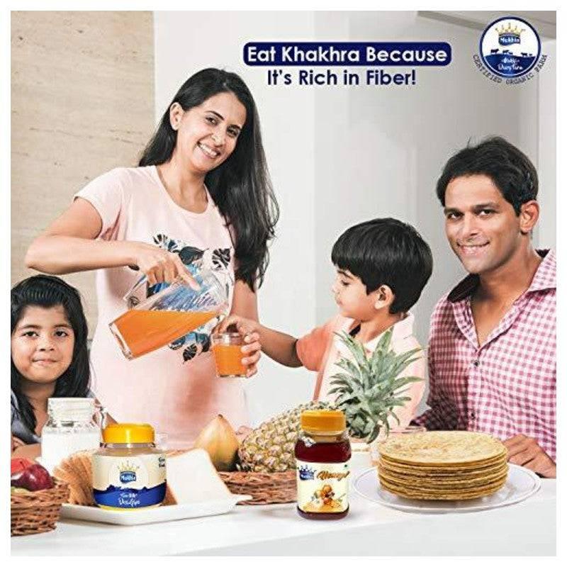 Mukhia Khakhra Combo Offer (Pack of 4) with Free Container - Mukhi Dairy Farm