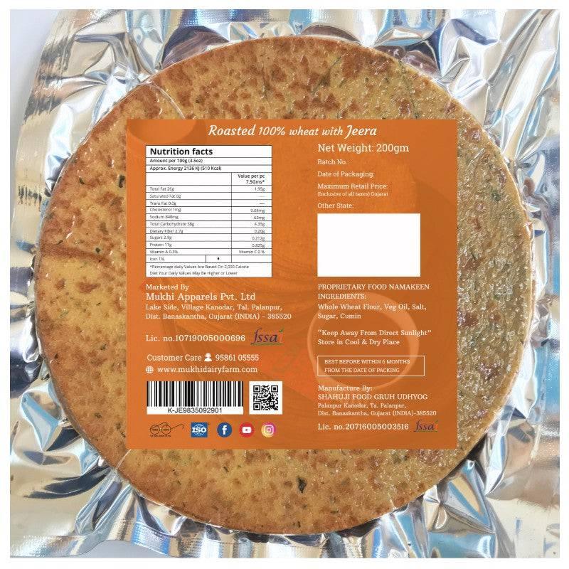 Mukhia Khakhra Combo Offer (Pack of 4) with Free Container - Mukhi Dairy Farm