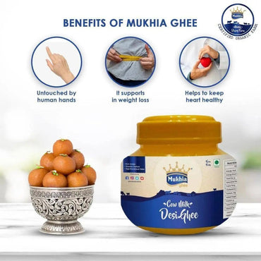 Mukhia Organic A2 Cow Ghee 15 Liter - Mukhi Dairy Farm