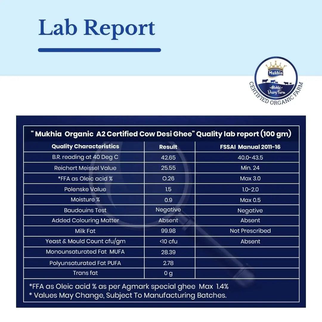 Mukhia Organic A2 Cow Ghee 15 Liter - Mukhi Dairy Farm