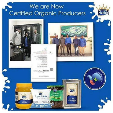 Mukhia Organic A2 Cow Ghee 15 Liter - Mukhi Dairy Farm