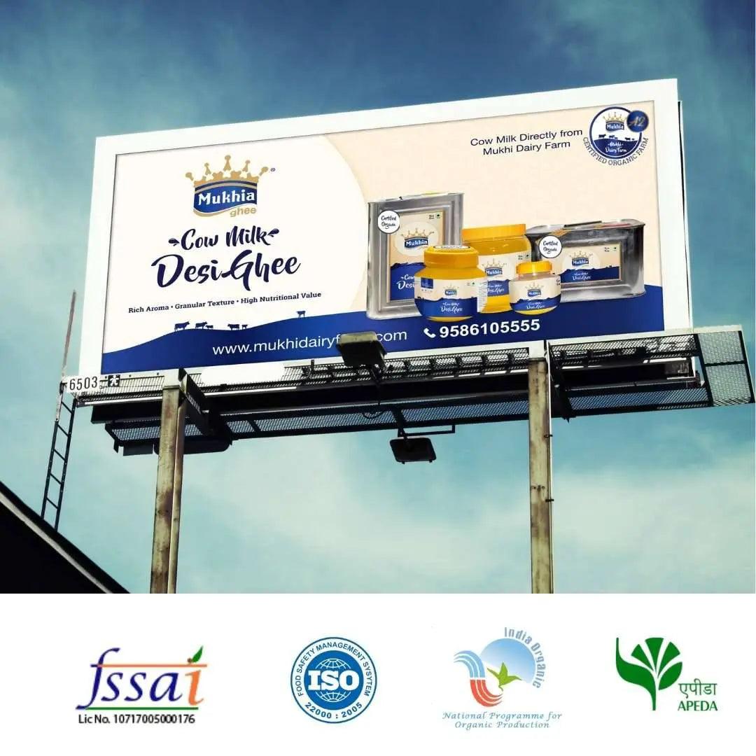 Mukhia Organic A2 Cow Ghee 15 Liter - Mukhi Dairy Farm