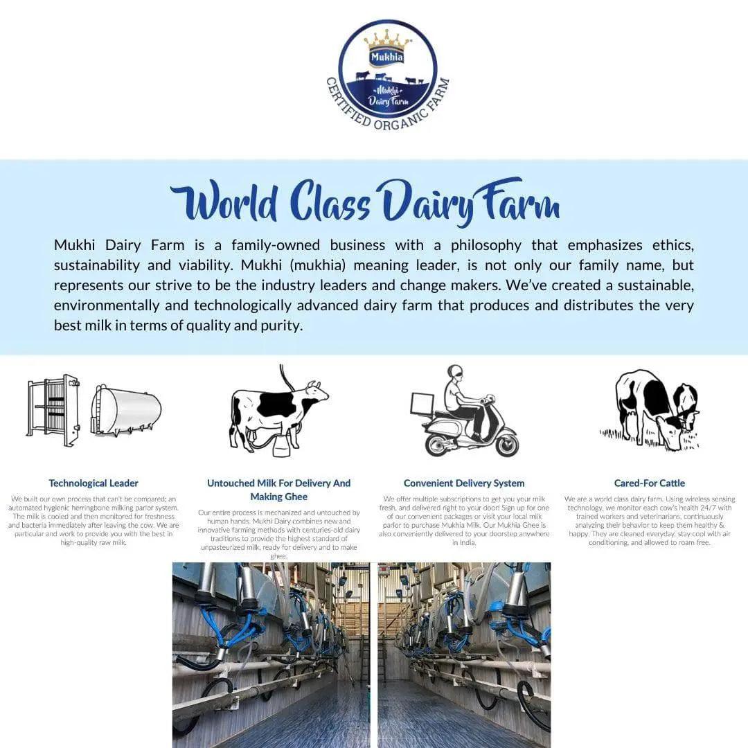 Mukhia Organic A2 Cow Ghee 15 Liter - Mukhi Dairy Farm