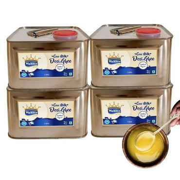 Mukhia Organic A2 Cow Ghee 2 Liter - Mukhi Dairy Farm