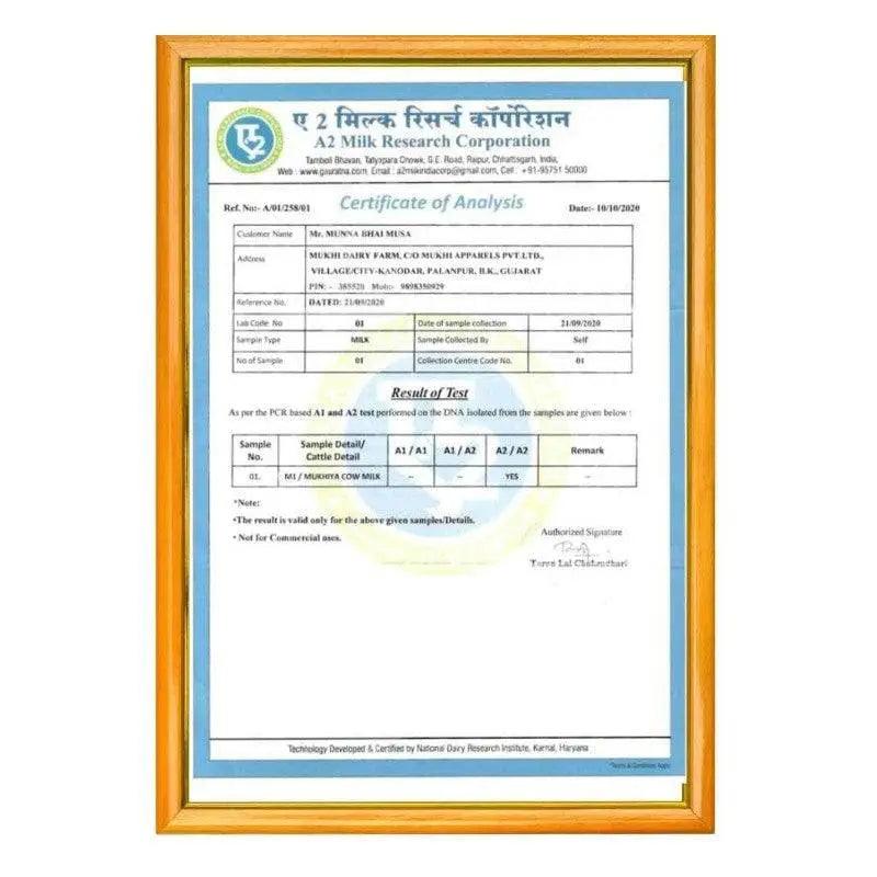 Mukhia Organic A2 Cow Ghee 2 Liter - Mukhi Dairy Farm