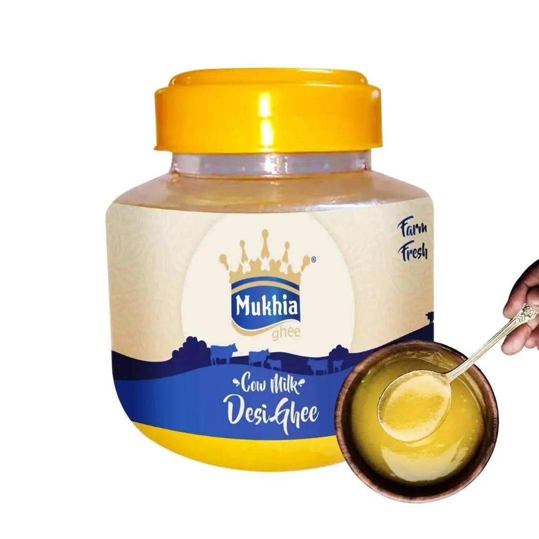 Mukhia Organic A2 Cow Ghee 250ml - Mukhi Dairy Farm