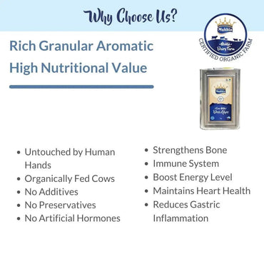 Mukhia Organic A2 Cow Ghee 5 Liter - Mukhi Dairy Farm