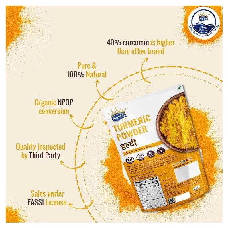 Mukhia Turmeric 800g - Mukhi Dairy Farm