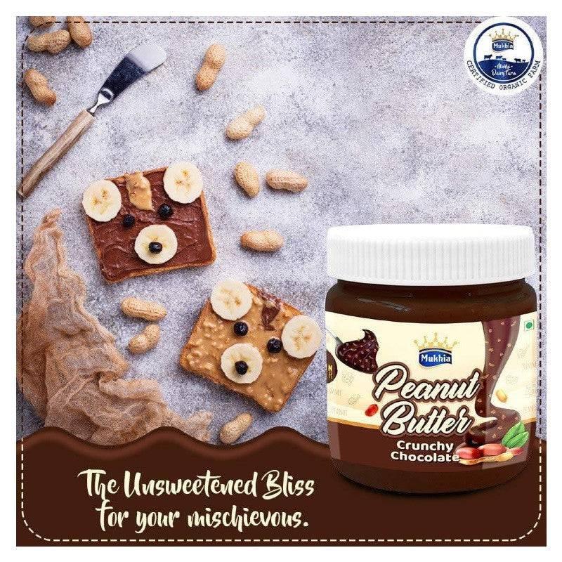 Peanut Butter Chocolate 350 gm pack  of 1, 2, 3, 12 - Mukhi Dairy Farm