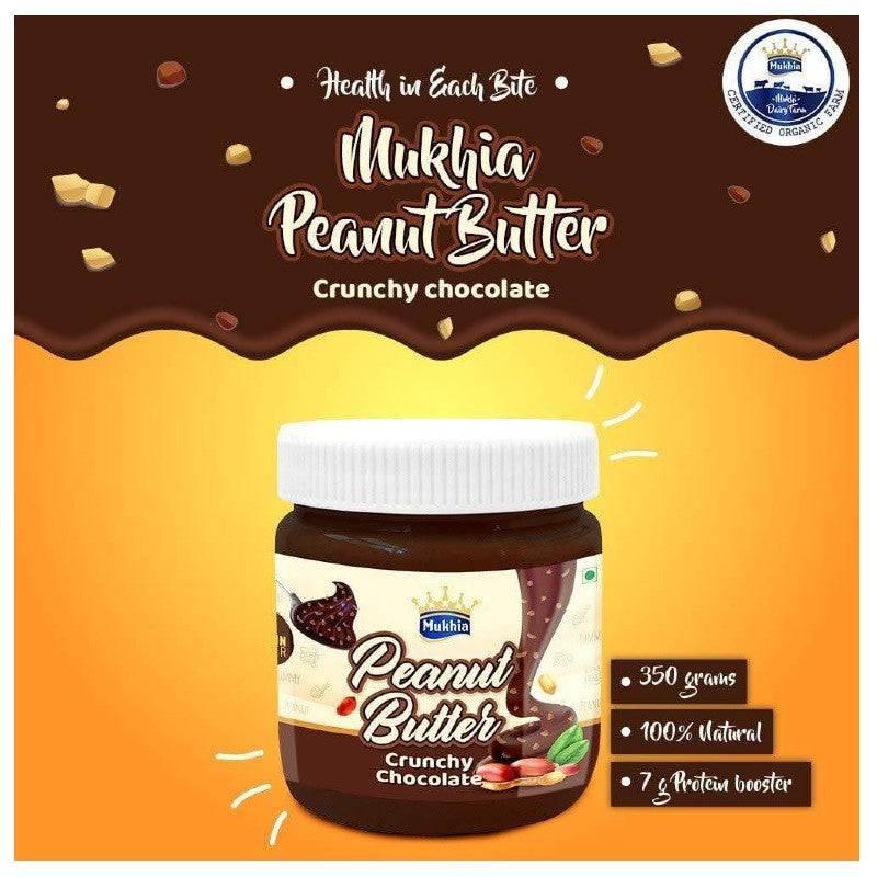 Peanut Butter Chocolate 350 gm pack  of 1, 2, 3, 12 - Mukhi Dairy Farm
