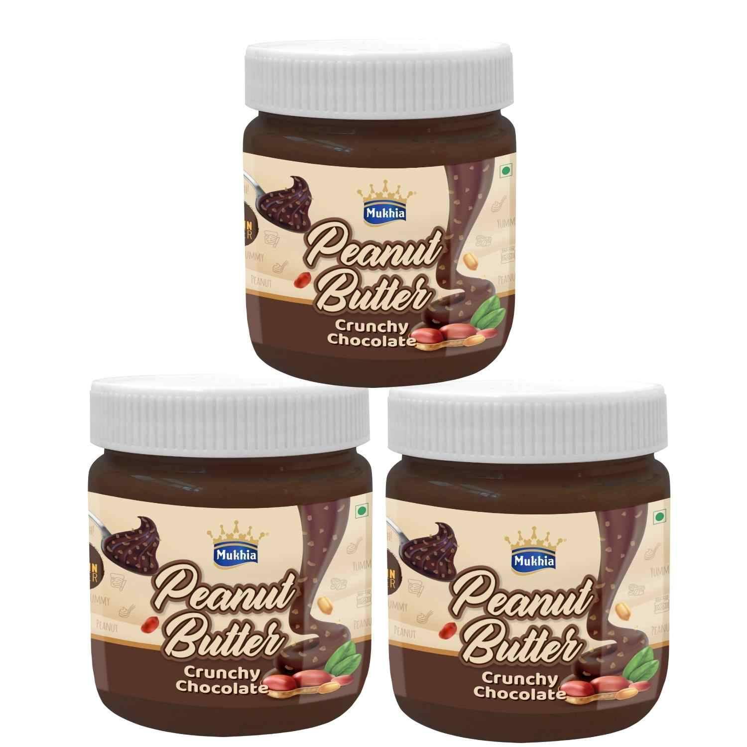 Peanut Butter Chocolate 350 gm pack  of 1, 2, 3, 12 - Mukhi Dairy Farm