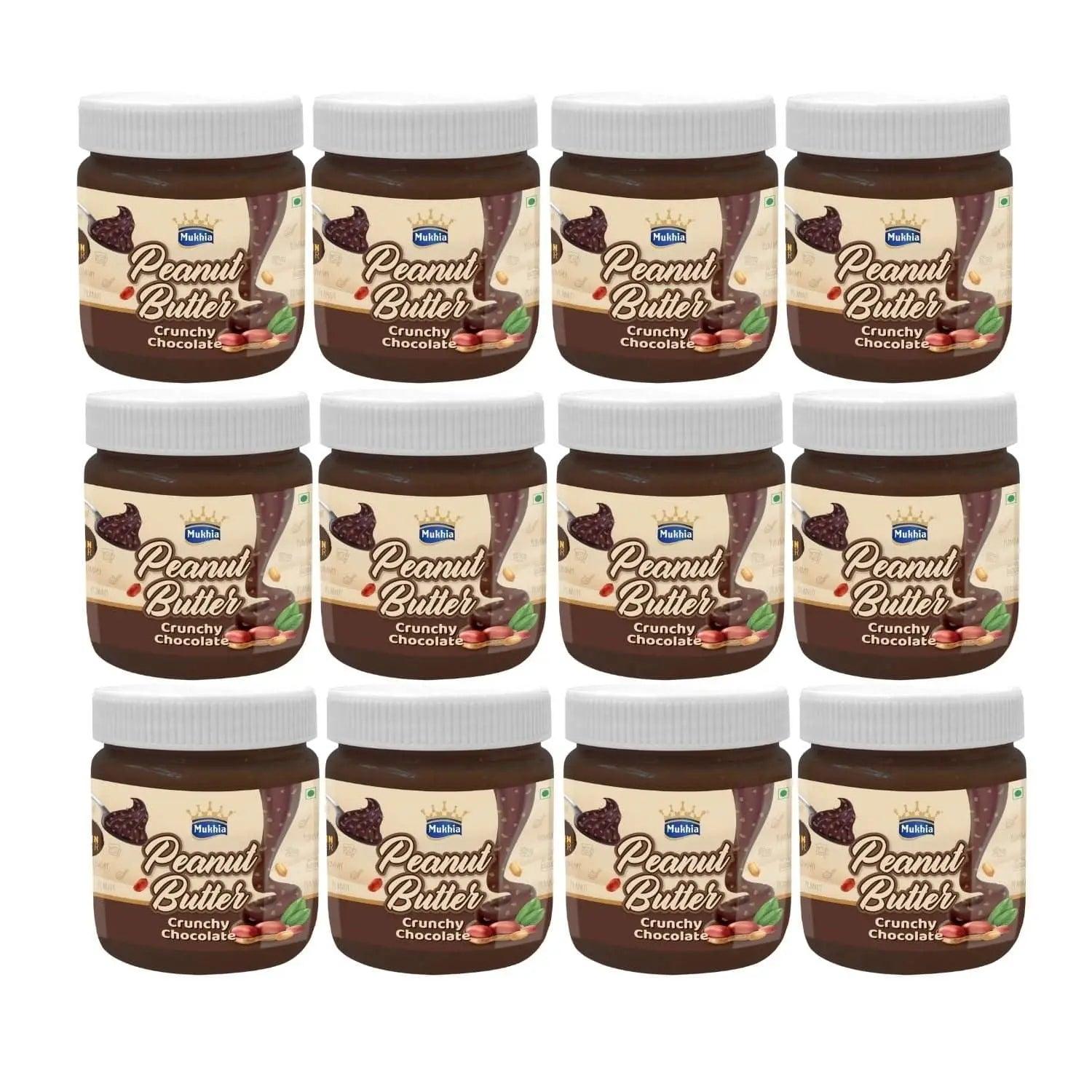 Peanut Butter Chocolate 350 gm pack  of 1, 2, 3, 12 - Mukhi Dairy Farm